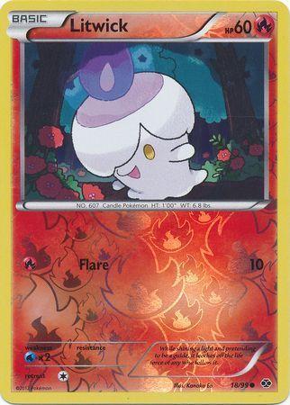 Litwick – 18/99 – Common Reverse Holo
