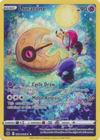 Lunatone – GG11/GG70 – Holo Rare