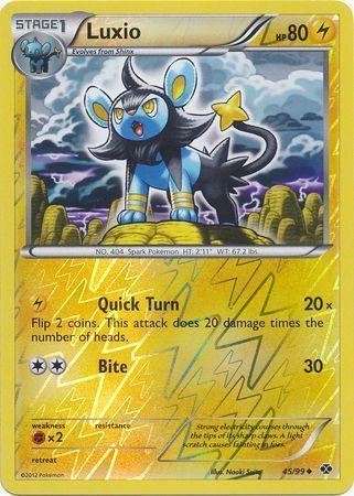 Luxio – 45/99 – Uncommon Reverse Holo