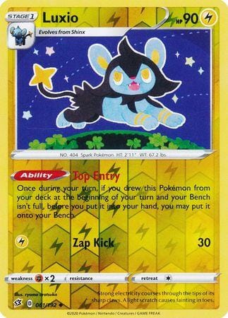 Luxio – 61/192 – Uncommon Reverse Holo