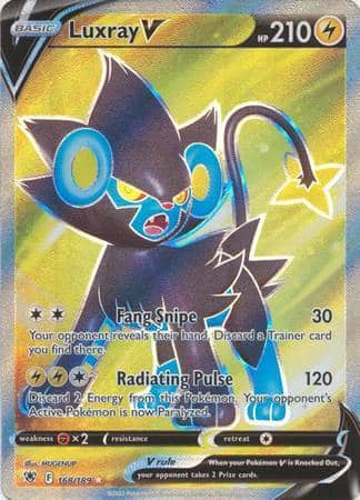 Luxray V – 168/189 – Full Art Ultra Rare