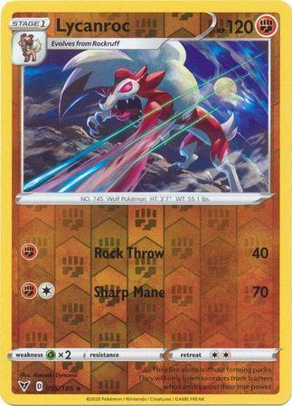 Lycanroc – 095/185 – Rare Reverse Holo