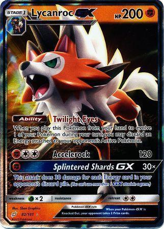 Lycanroc GX – 82/181 – Ultra Rare