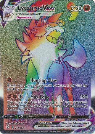 Lycanroc VMAX – 213/203 – Hyper Rare