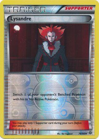 Lysandre – 78/98 – Uncommon Reverse Holo