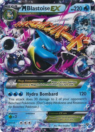 M Blastoise EX – 30/146 – Ultra Rare