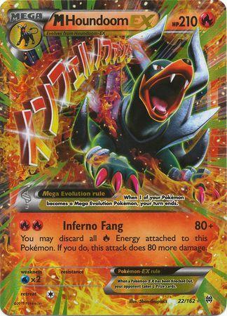 M Houndoom EX – 22/162 – Ultra Rare