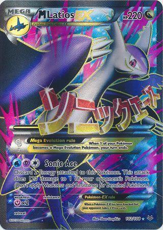 M Latios EX – 102/108 – Full Art Ultra Rare