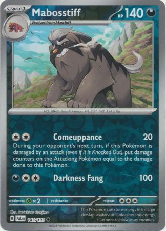 Mabosstiff - 143/193 - Uncommon Reverse Holo