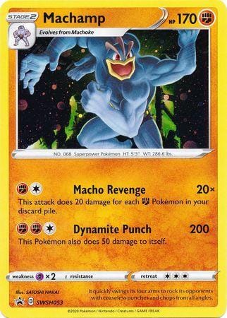 Machamp – SWSH053 – Holo Promo