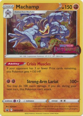 Machamp – SWSH243 – Prerelease Promo