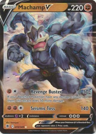 Machamp V – 072/189 – Ultra Rare