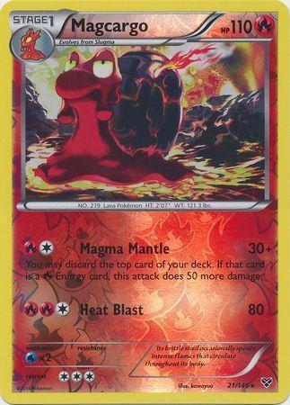Magcargo – 21/146 – Rare Reverse Holo