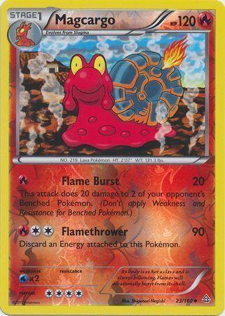 Magcargo – 23/160 – Uncommon – Reverse Holo