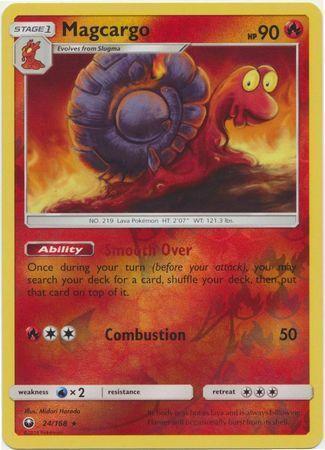 Magcargo – 24/168 – Rare Reverse Holo