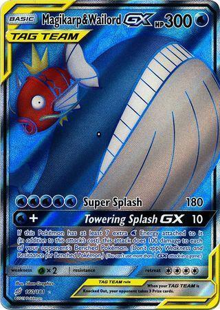 Magikarp – Wailord GX – 160/181 – Full Art Ultra Rare