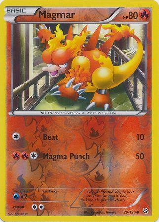 Magmar – 20/124 – Common Reverse Holo