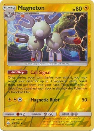 Magneton – 69/236 – Holo Rare Reverse Holo