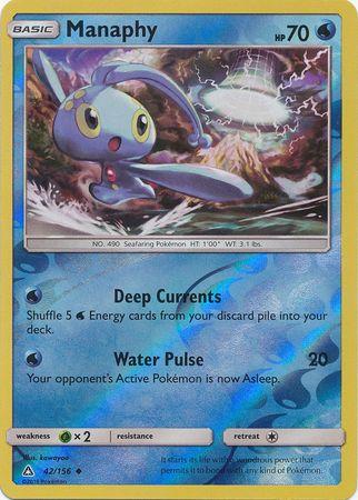 Manaphy – 42/156 – Uncommon Reverse Holo