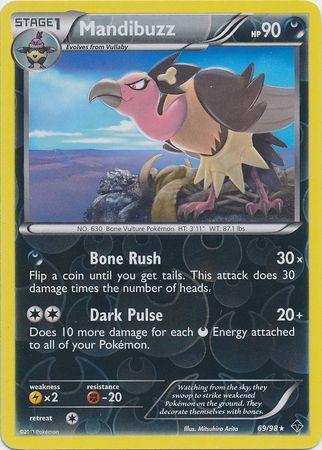 Mandibuzz – 69/98 – Rare Reverse Holo