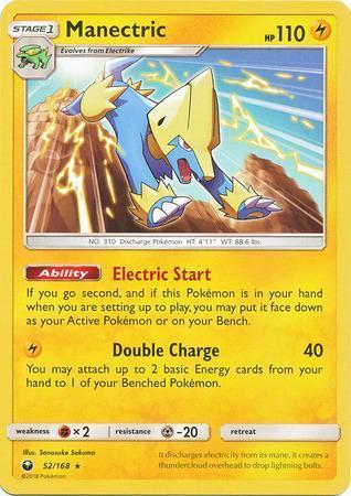 Manectric – 52/168 – Rare