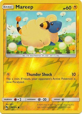 Mareep – 76/214 – Common Reverse Holo