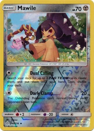 Mawile – 140/236 – Uncommon Reverse Holo