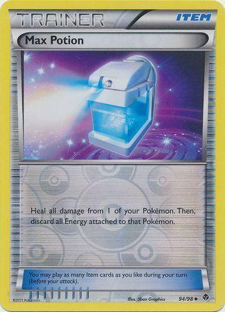 Max Potion – 94/98 – Uncommon Reverse Holo