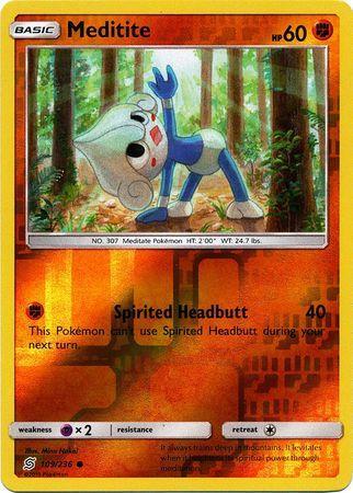 Meditite - 109/236 - Common Reverse Holo