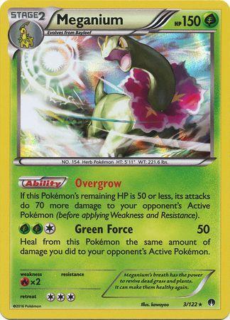 Meganium – 3/122 – Holo Rare