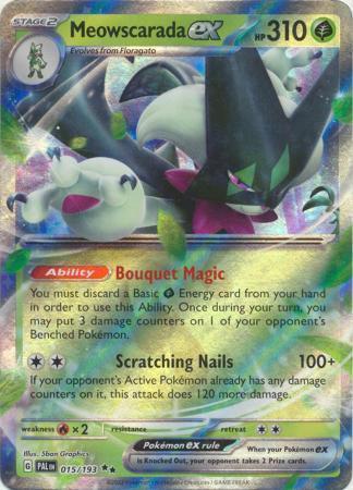 Meowscarada ex – 015/193 – Ultra Rare