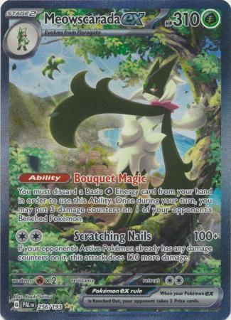 Meowscarada ex – 256/193 – Special Illustrion Rare