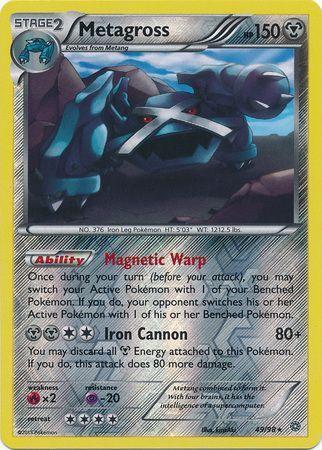 Metagross – 49/98 – Rare Reverse Holo