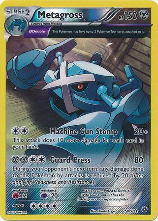Metagross – 50/98 – Rare Reverse Holo