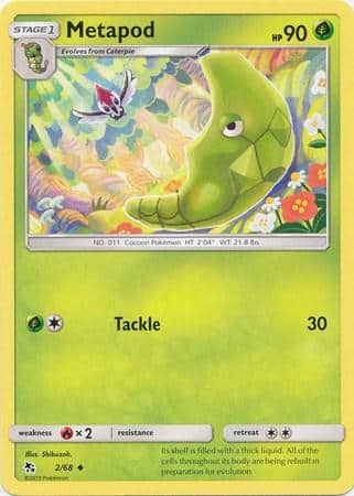 Metapod – 2/68 – Uncommon