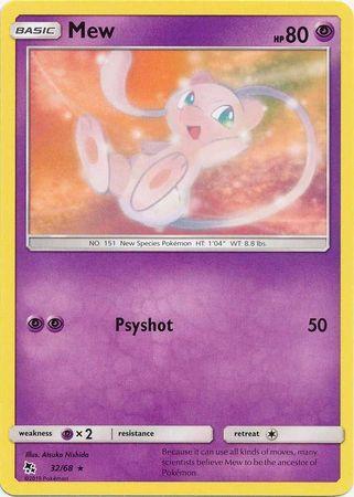 Mew – 32/68 – Rare