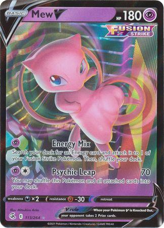 Mew V – 113/264 – Ultra Rare