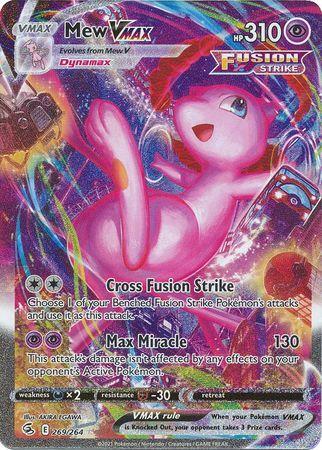 Mew VMAX – 269/264 – Alternate Art Secret Rare