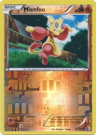 Mienfoo – 87/149 – Uncommon Reverse Holo