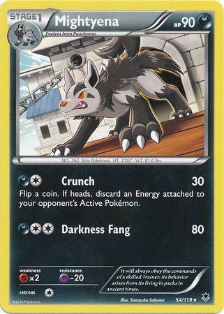 Mightyena – 54/119 – Rare