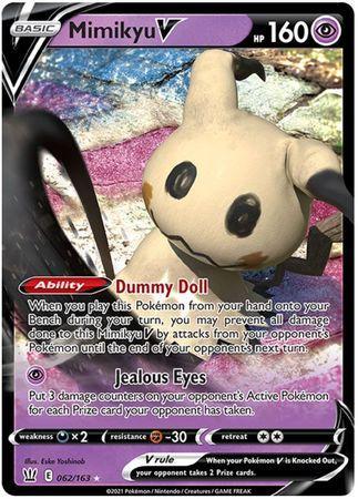 Mimikyu V – 62/163 – Ultra Rare