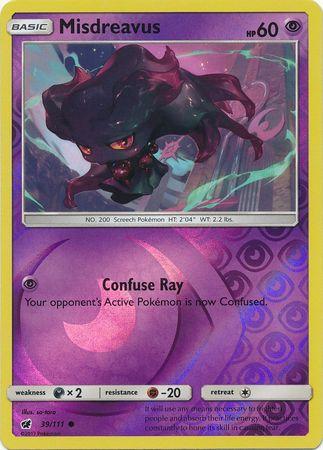 Misdreavus – 39/111 – Common Reverse Holo