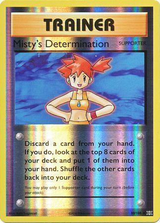 Misty’s Determination – 80/108 – Uncommon Reverse Holo