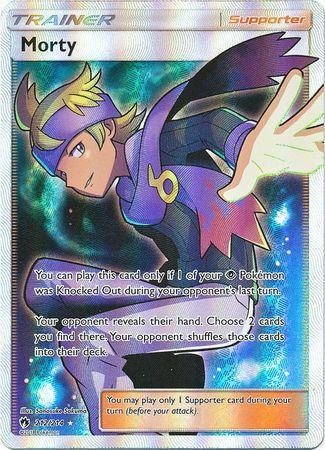Morty – 212/214 – Full Art Ultra Rare