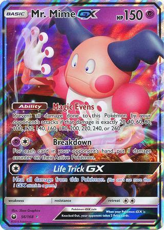 Mr. Mime GX – 56/168 – Ultra Rare
