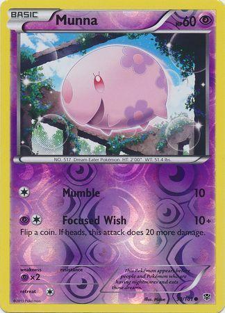 Munna – 39/101 – Common Reverse Holo