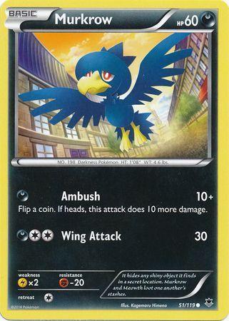 Murkrow – 51/119 – Common