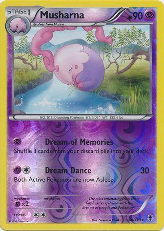 Musharna – 40/119 – Rare Reverse Holo