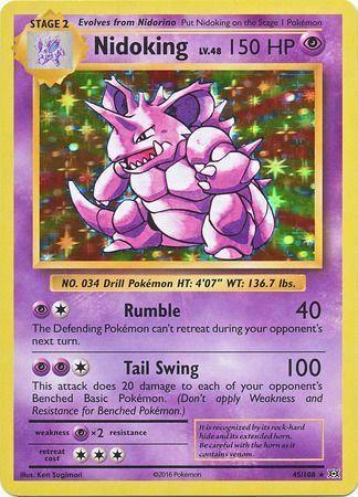 Nidoking – 45/108 – Holo Rare