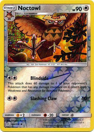 Noctowl – 166/236 – Uncommon Reverse Holo